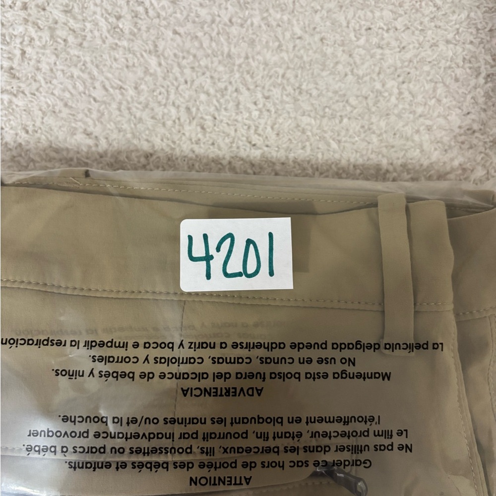 J. Crew Pants Mens 32x32 (33x31.5) Khaki Stretch Slim Flat Front Professional - Picture 15 of 15
